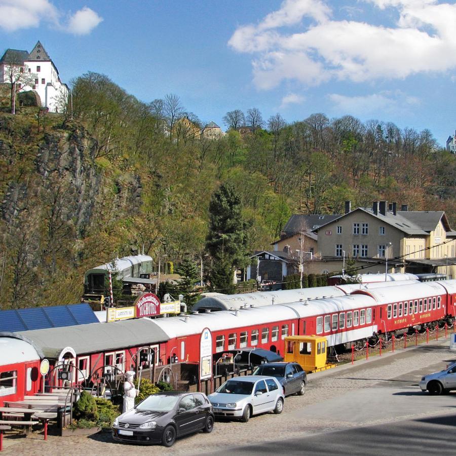 Wolkensteiner Zughotel Buitenkant foto