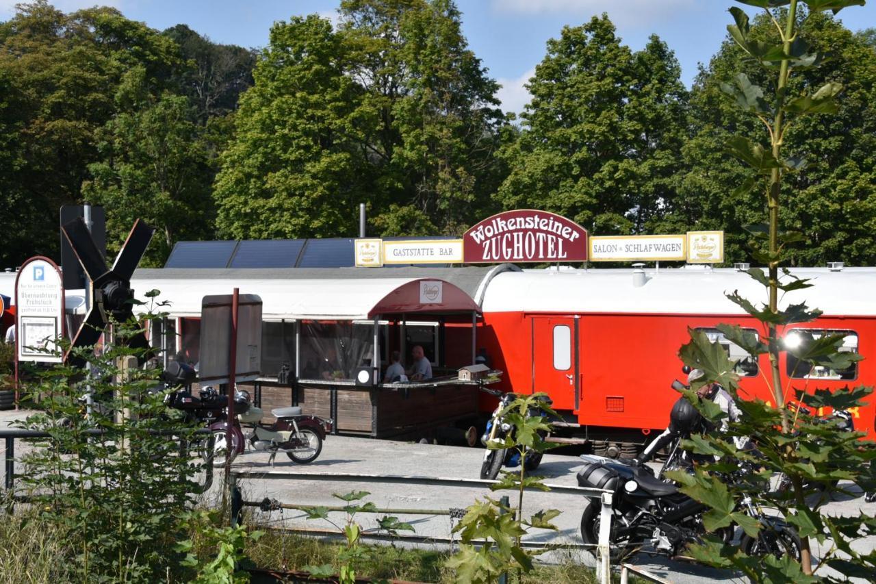 Wolkensteiner Zughotel Buitenkant foto